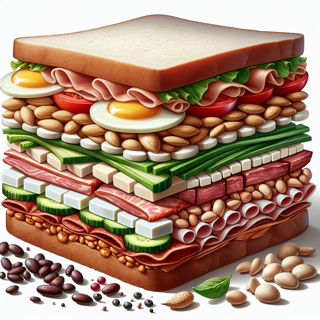 Doğru Sandviç Nasıl Olmalı ? Protein bombası bir tarif!