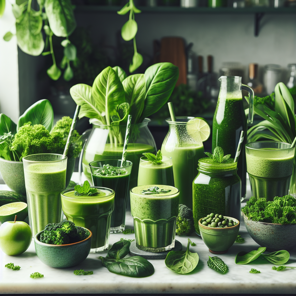 Yeşil Bitkili İçeceklerin Getirdiği Sağlık