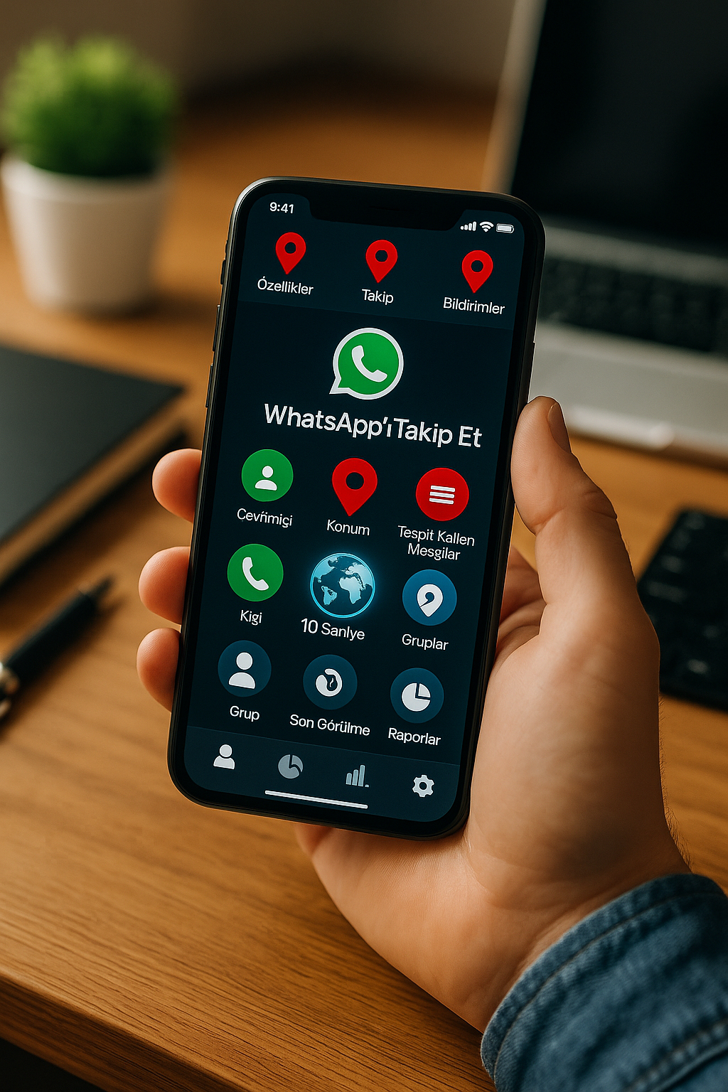 başka telefonun whatsapp ını nasıl takip edebilirim